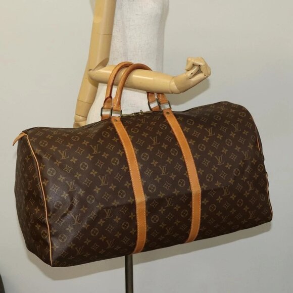 LOUIS VUITTON Monogram Keepall 60 Boston Bag - Picture 13 of 15